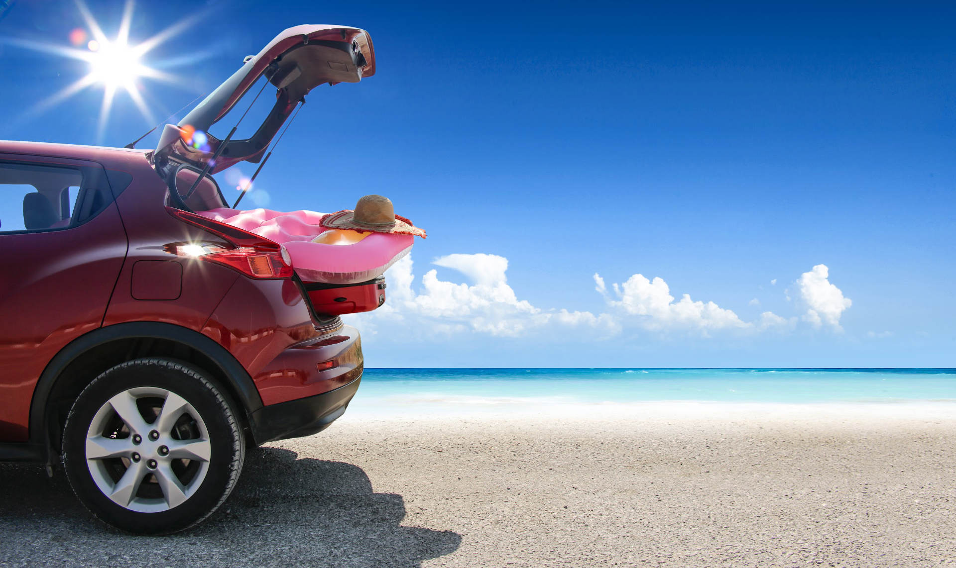 Naxos Auto Rent car ready for free delivery in Naxos, Greece